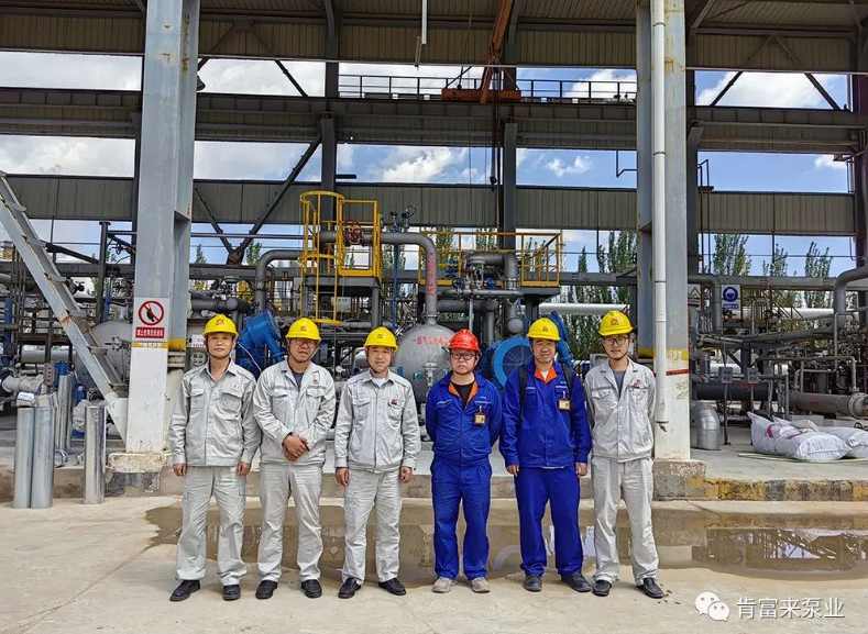 肯富來新一代大流量、高排壓的火炬氣串聯(lián)液環(huán)壓縮機
